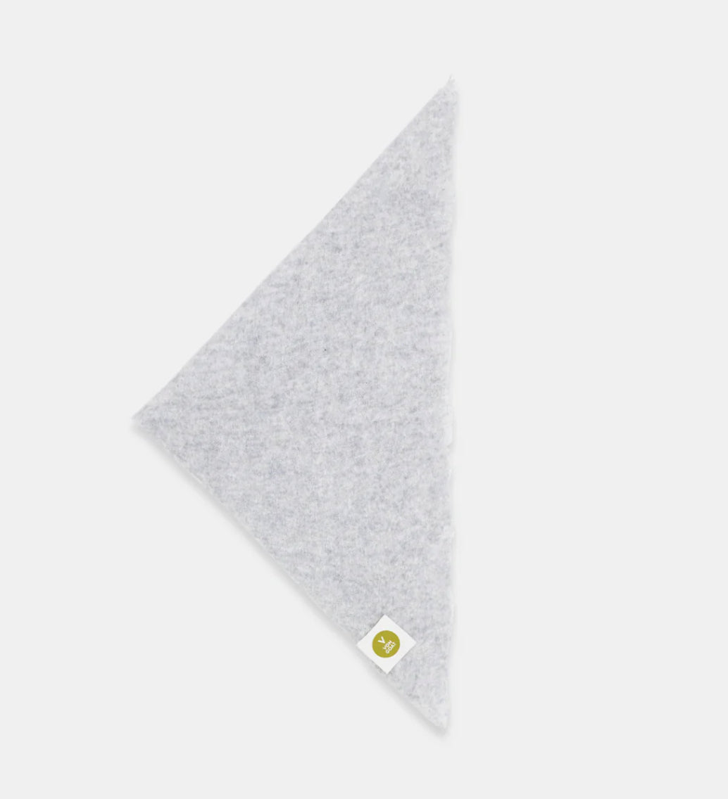 Von Goat Bandana Light Grey Melange