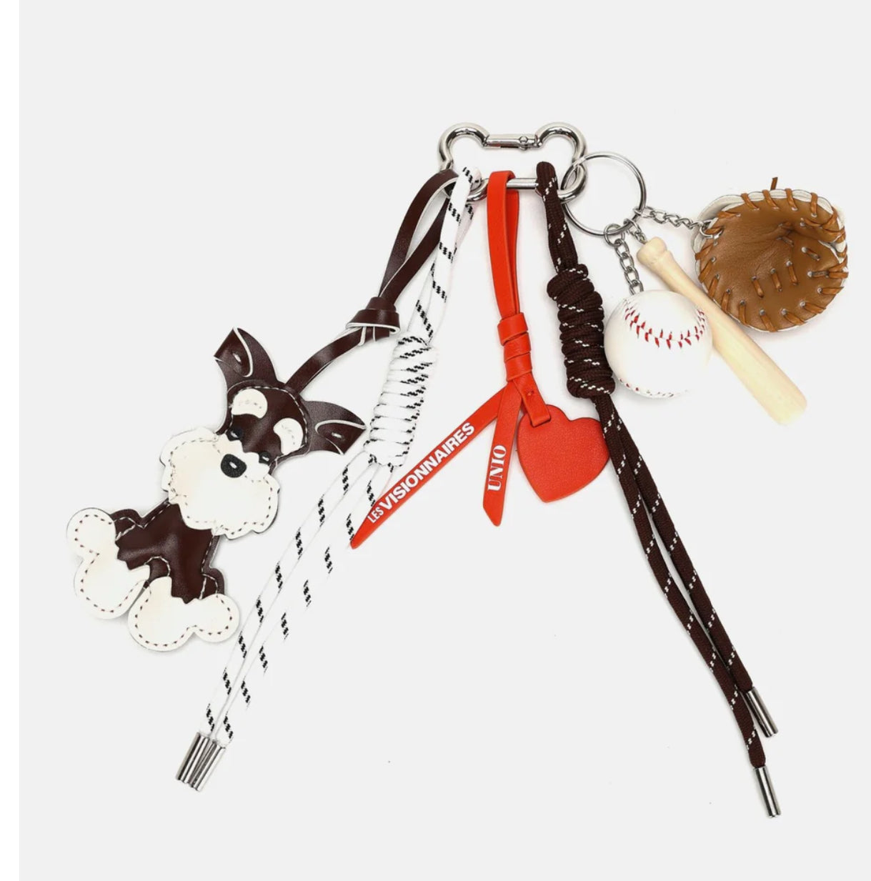 Accessoire Bag Charm DOG - coffee 2043